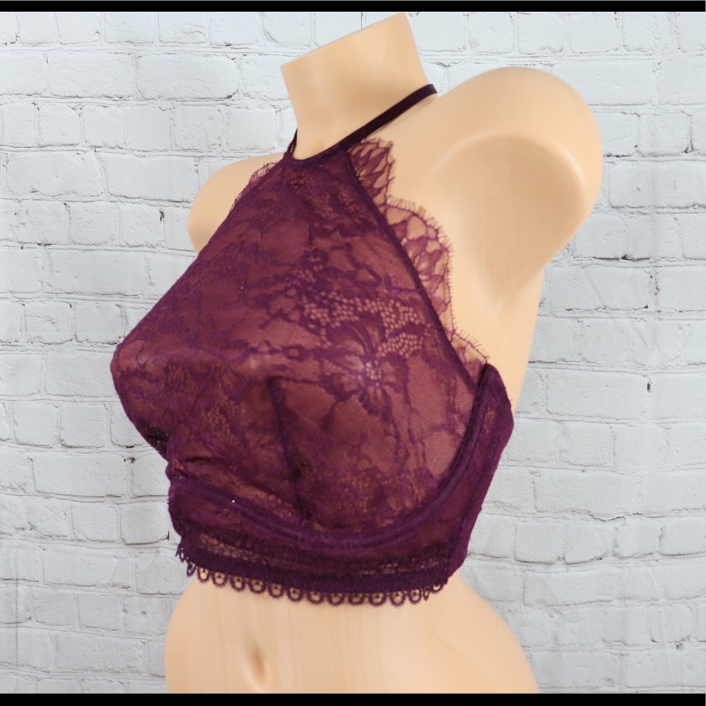 Victoria’s Secret Very Sexy Lace Halter Bralette - Picture 5 of 6